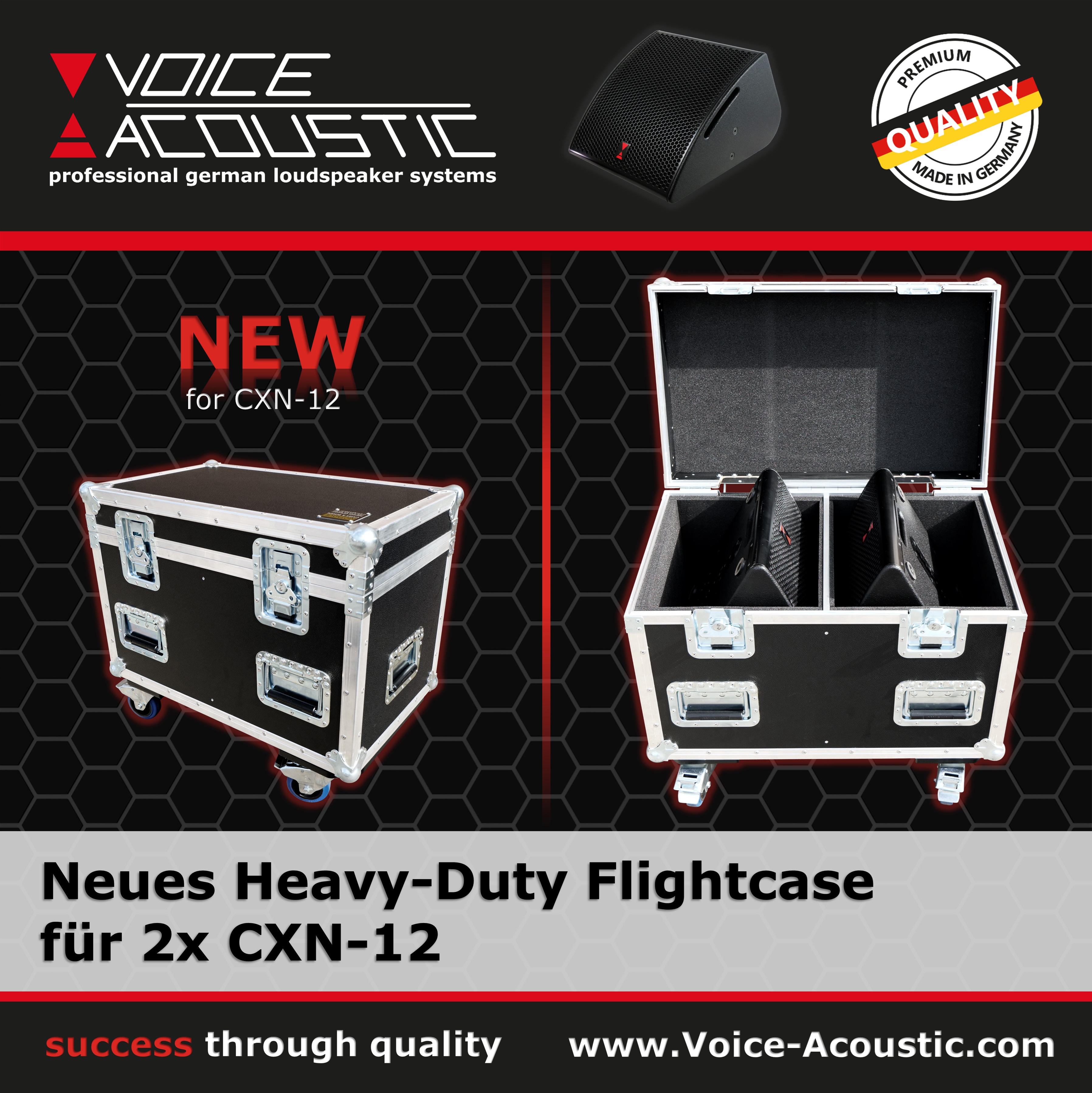 Neues Heavy-Duty Flightcase für CXN-12