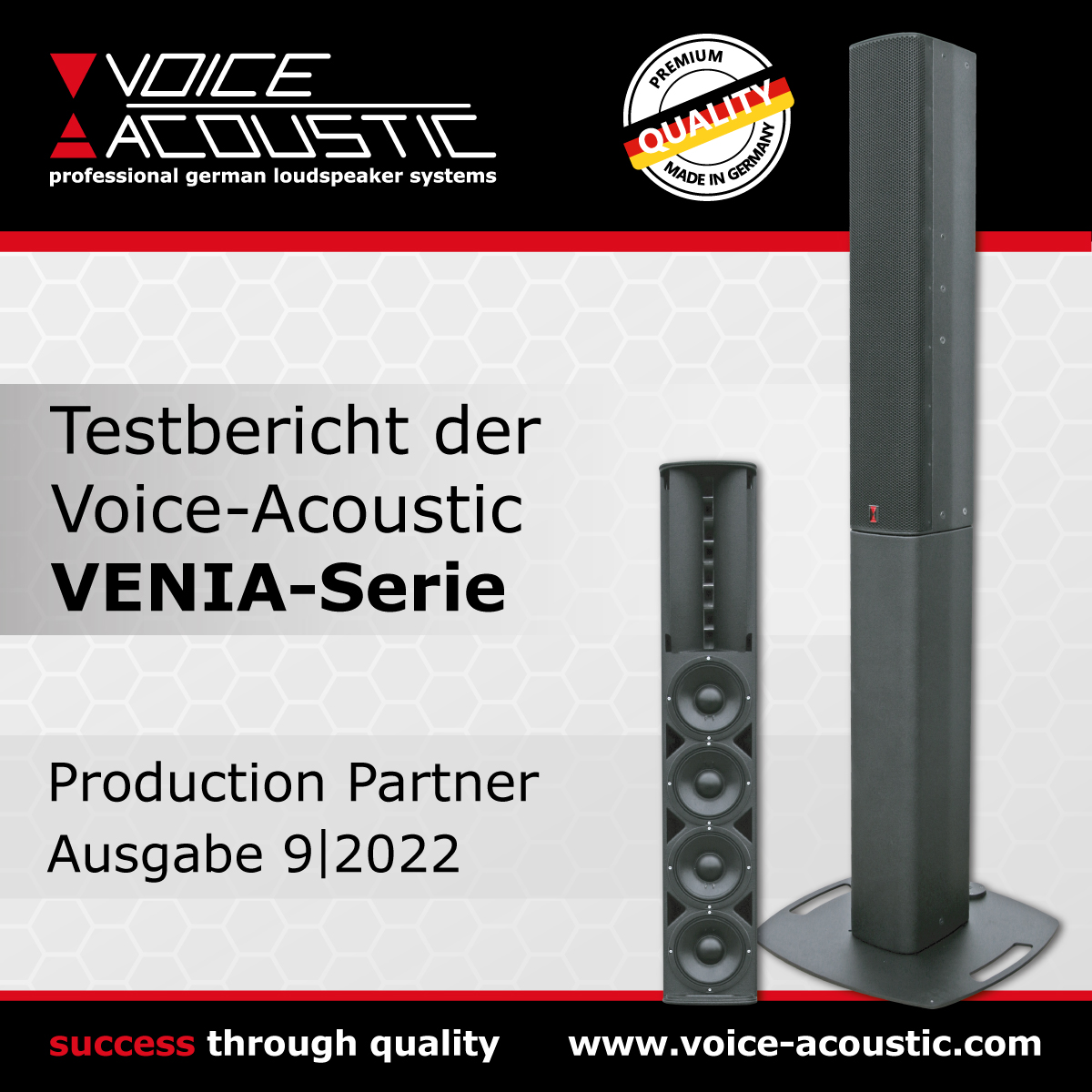 Testbericht Voice-Acoustic VENIA-Serie